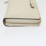 Gucci GG Canvas Guccissima Long Wallet White 30393
