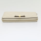 Gucci GG Canvas Guccissima Long Wallet White 30393