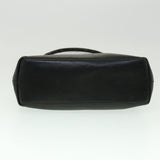Gucci Bamboo Shoulder Bag Leather Black 30395