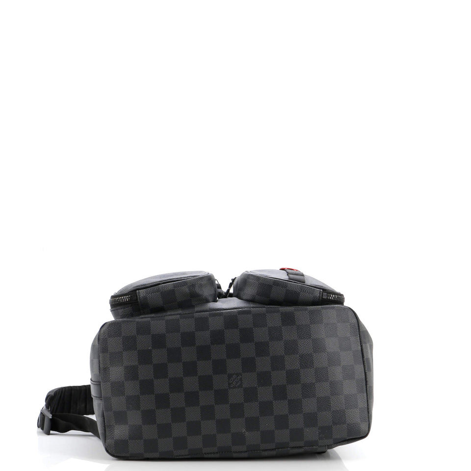 Louis Vuitton Utility Backpack Damier Graphite