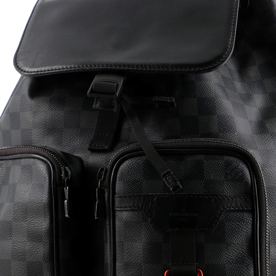 Louis Vuitton Utility Backpack Damier Graphite