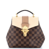 Louis Vuitton Clapton Backpack Damier and Leather