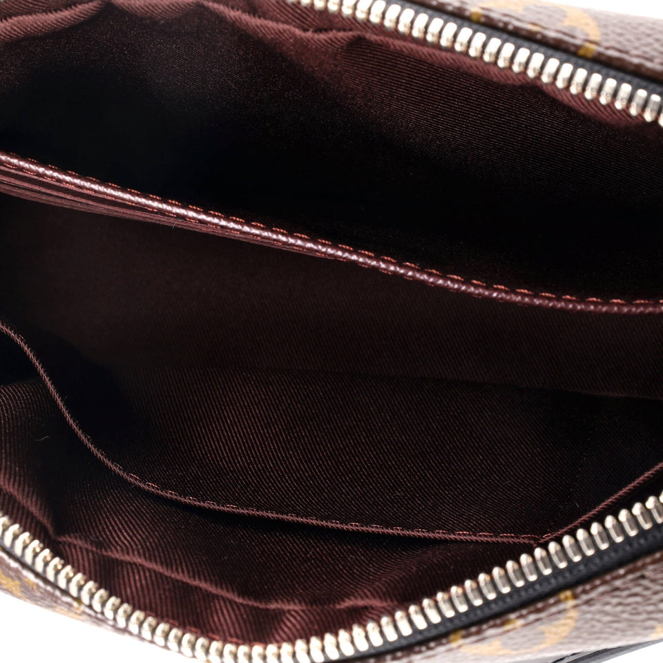 Louis Vuitton Kasai Clutch Macassar Monogram Canvas