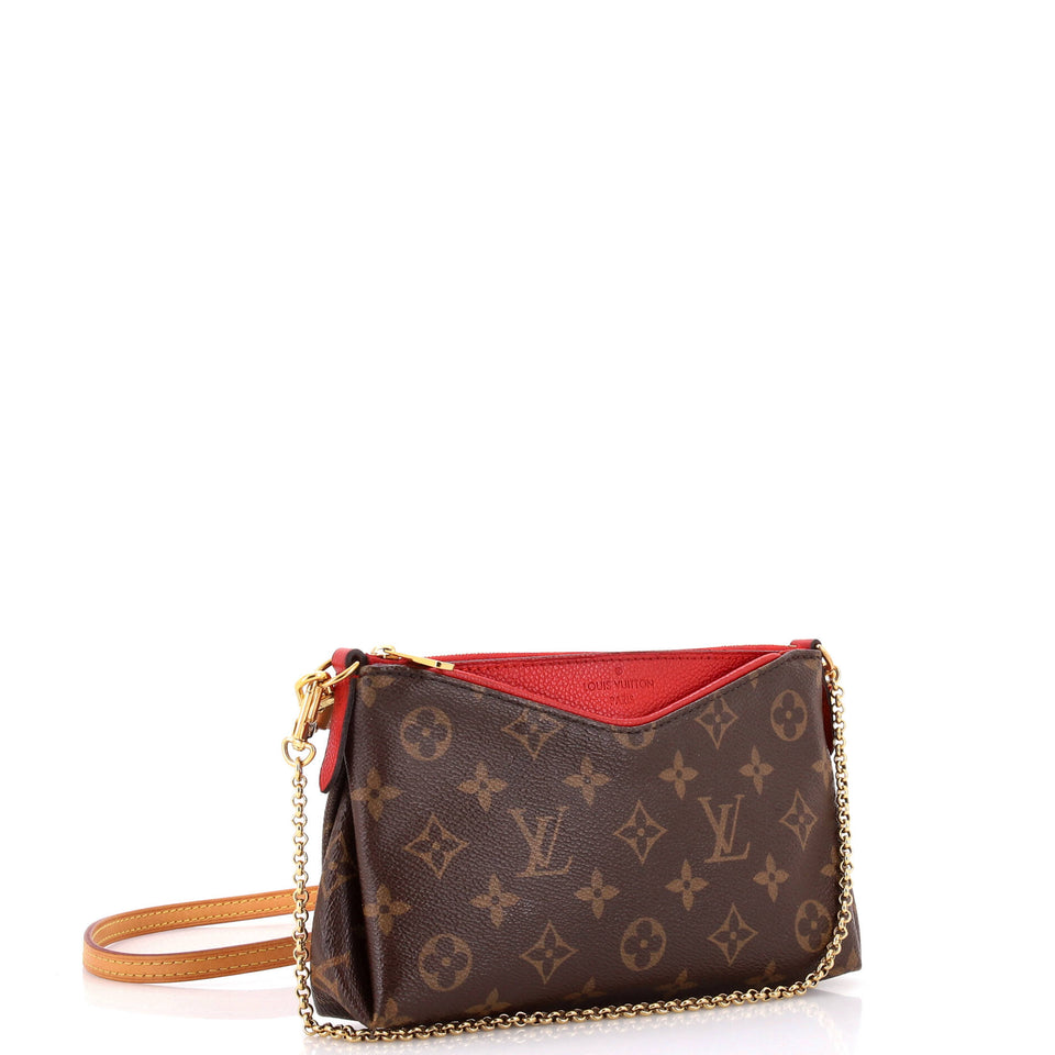 Louis Vuitton Pallas Clutch Monogram Canvas