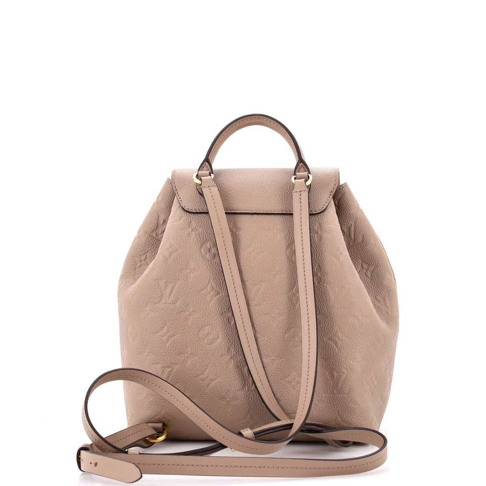 Louis Vuitton Montsouris NM Backpack Monogram Empreinte Leather PM
