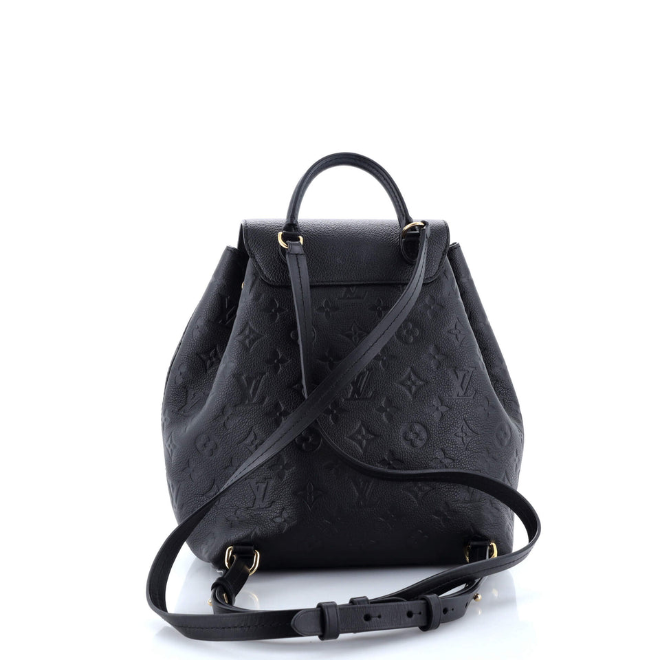 Louis Vuitton Montsouris NM Backpack Monogram Empreinte Leather PM