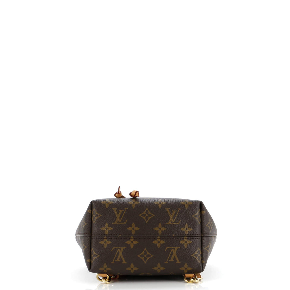 Louis Vuitton Montsouris NM Backpack Monogram Canvas with Leather BB