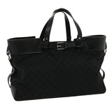 Gucci GG Canvas Hand Bag Black 30974