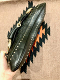 Gucci Horsebit 1955 Chain Shoulder bag Large Black Crocodile Leather