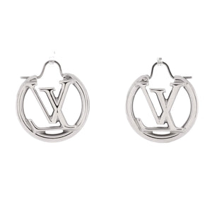 Louis Vuitton Louise Hoop Earrings Metal PM