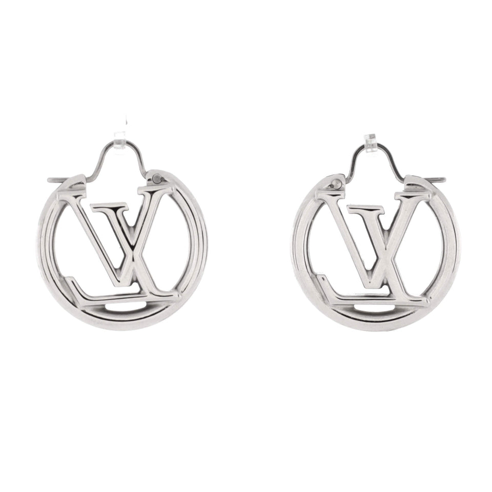 Louis Vuitton Louise Hoop Earrings Metal PM