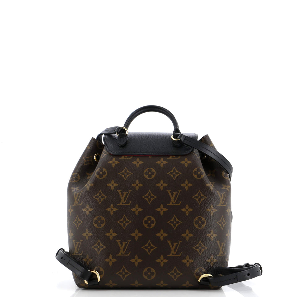 Louis Vuitton Montsouris NM Backpack Monogram Canvas with Leather PM