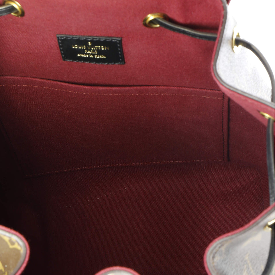 Louis Vuitton Montsouris NM Backpack Monogram Canvas with Leather PM
