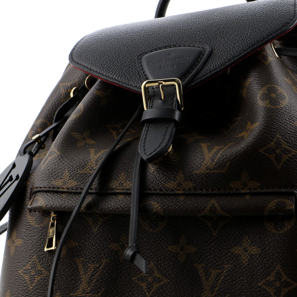 Louis Vuitton Montsouris NM Backpack Monogram Canvas with Leather PM