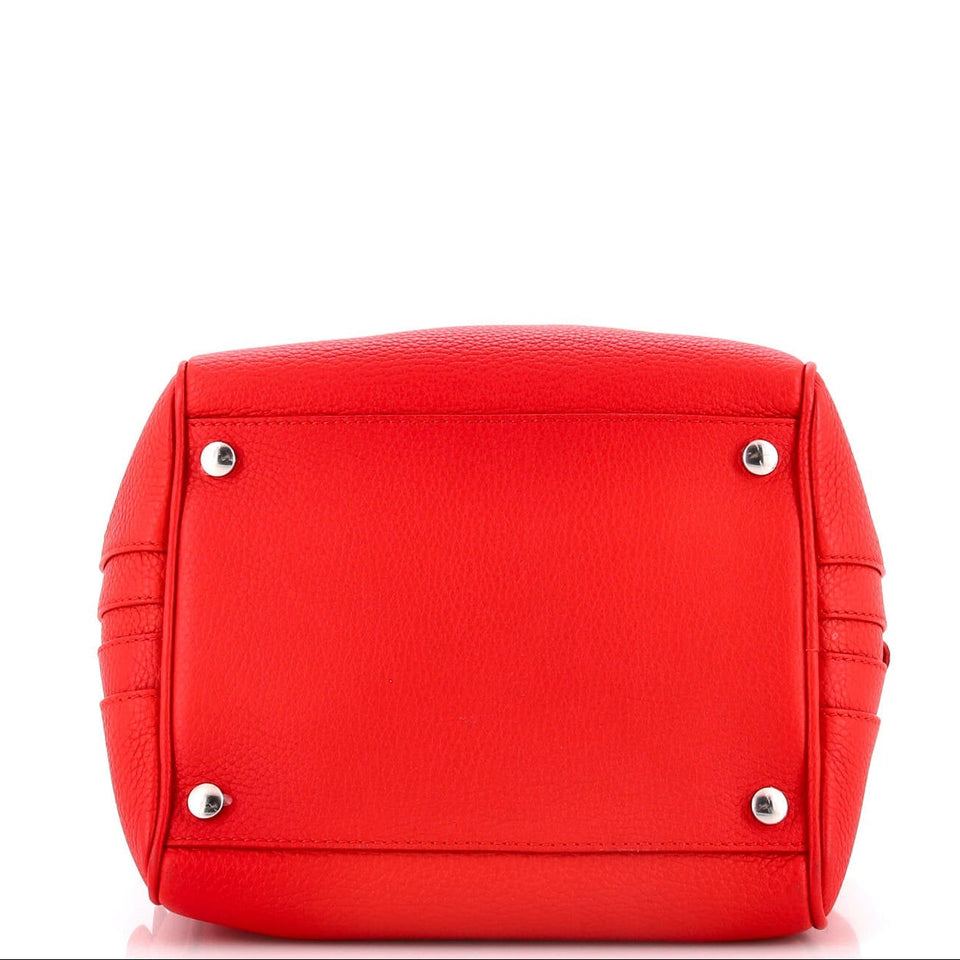 Burberry Cube Small Leather Bag in Red – Bags Junction