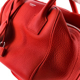 Burberry Cube Small Leather Bag in Red – Bags Junction