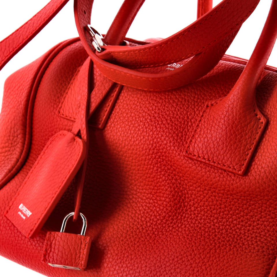 Burberry Cube Small Leather Bag in Red – Bags Junction