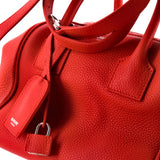 Burberry Cube Small Leather Bag in Red – Bags Junction