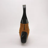 Gucci Jackie 1961 Beige Camel Wicker Bag Black Leather Gold Hardware Leather Strap