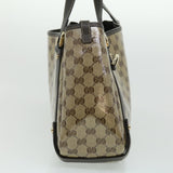 Gucci GG Canvas Tote Bag Vinyl Beige 293578 31711