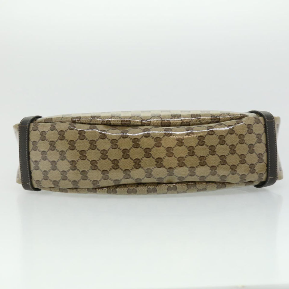 Gucci GG Canvas Tote Bag Vinyl Beige 293578 31711