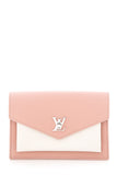 Louis Vuitton Pink Lock Me Pochette Cross-Body Clutch