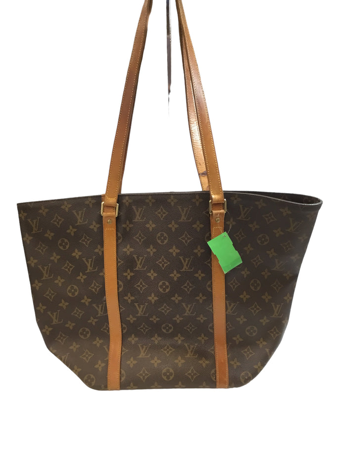 Tote Luxury Designer By Louis Vuitton Size: Large