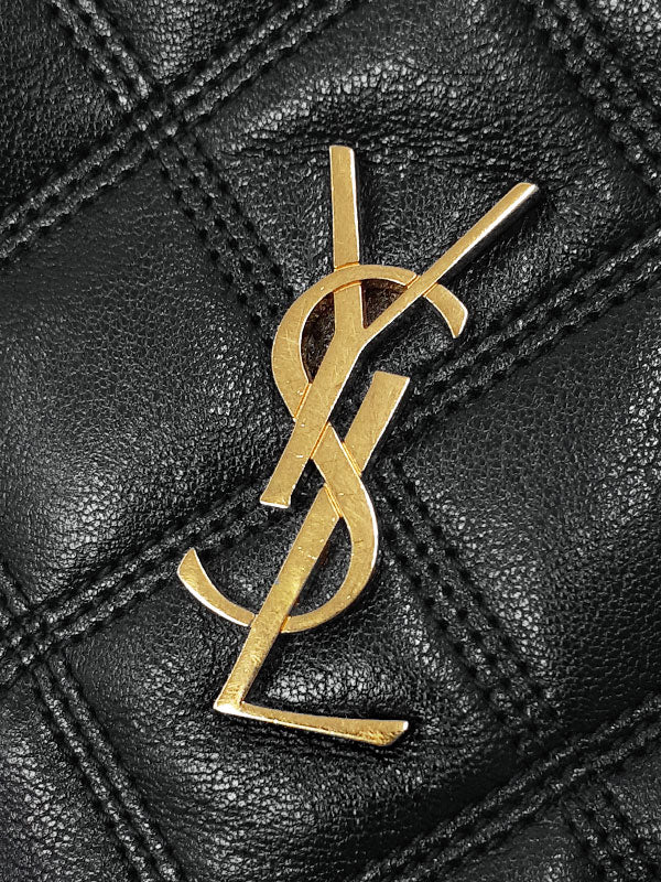 Saint Laurent- Paris Becky Double Zip Pouch Chain Shoulder Bag