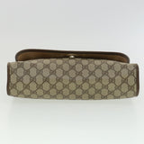 Gucci GG Canvas Web Sherry Line Clutch Bag Beige Red Green 15601031 32362