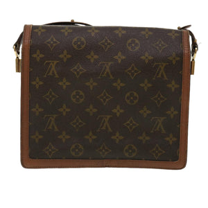 Louis Vuitton Monogram Raspail Shoulder Bag LV Auth