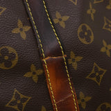 Louis Vuitton Monogram Keepall Bandouliere 55 Boston Bag LV Auth