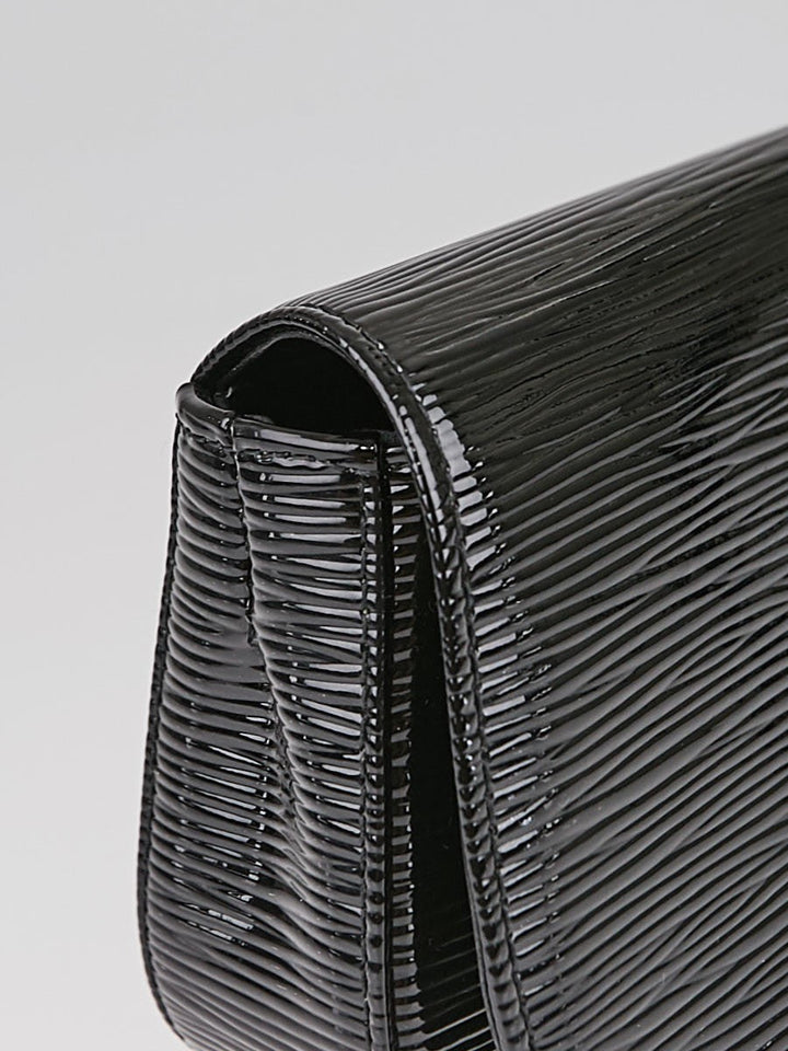 Louis Vuitton Sobe Black Electric EPI Leather Clutch