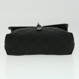 Gucci GG Canvas Bum Bag Waist Bag Black 92543 33124