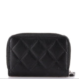 Chanel Cut Out Zip Coin Purse – Quilted Caviar Small | Bags Junction