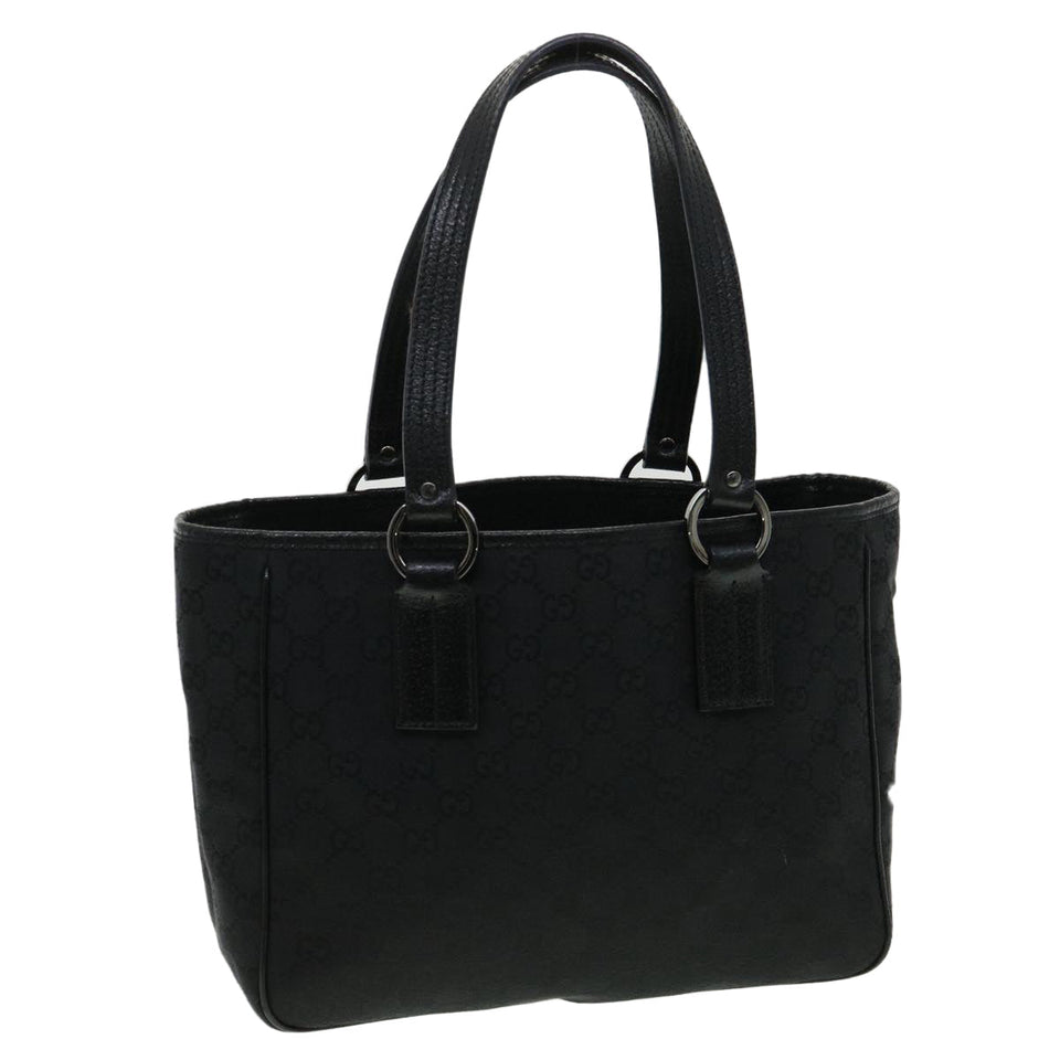 Gucci GG Canvas Shoulder Bag Black 33263