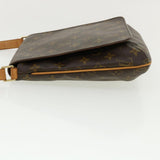 Louis Vuitton Monogram Mtte Salsa Short Shoulder Bag LV Auth
