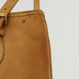 Louis Vuitton Nomad Bucket PM Shoulder Bag Beige LV Auth