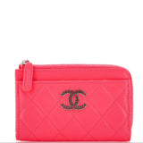 Chanel Cut Out Quilted Caviar Zip Card Holder – Bags Junction