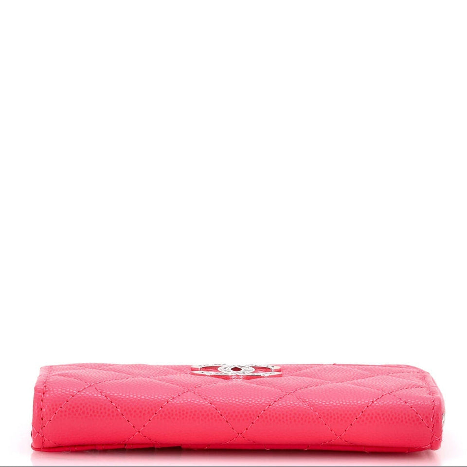 Chanel Cut Out Quilted Caviar Zip Card Holder – Bags Junction
