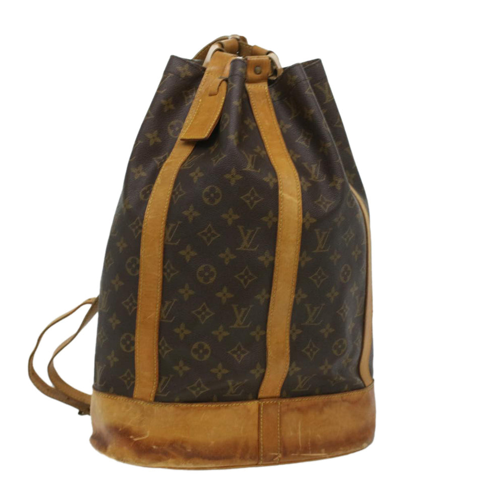 Louis Vuitton Monogram Randonnee GM Shoulder Bag LV Auth