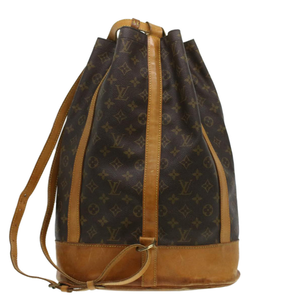 Louis Vuitton Monogram Randonnee GM Shoulder Bag LV Auth