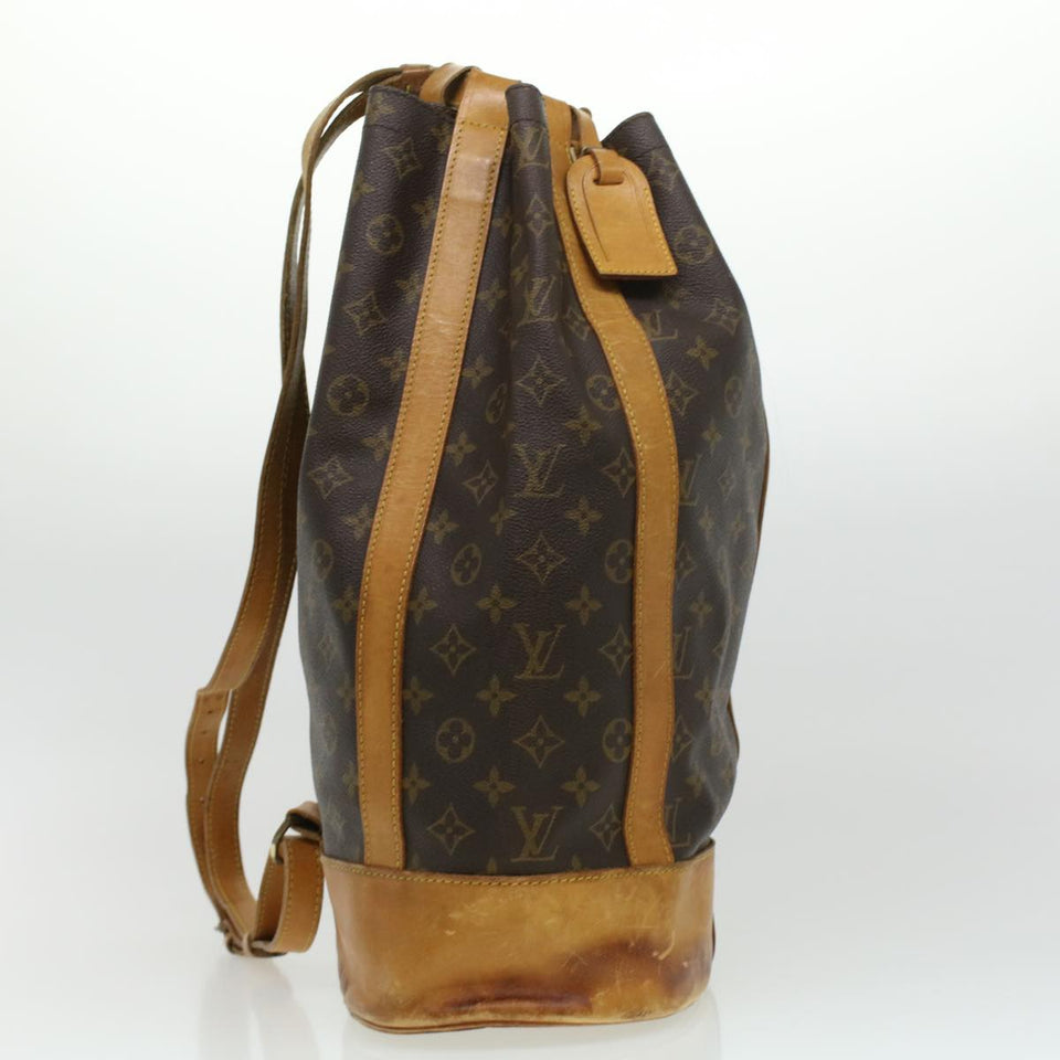 Louis Vuitton Monogram Randonnee GM Shoulder Bag LV Auth
