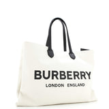 Burberry Lewes Logo Canvas Tote XL – Bags Junction