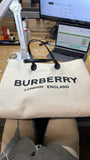 Burberry Lewes Logo Canvas Tote XL – Bags Junction