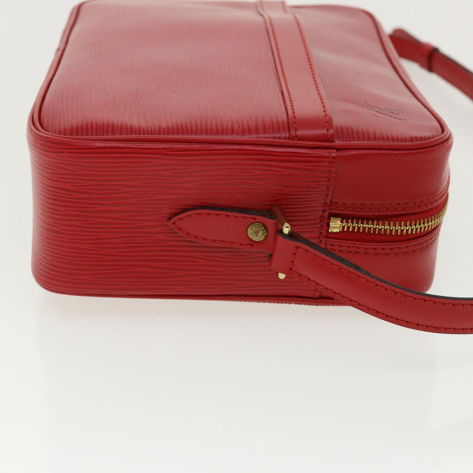 Louis Vuitton Epi Trocadero 27 Shoulder Bag Red LV Auth