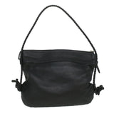 Gucci Interlocking Shoulder Bag Leather Black 268244 33887