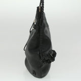 Gucci Interlocking Shoulder Bag Leather Black 268244 33887