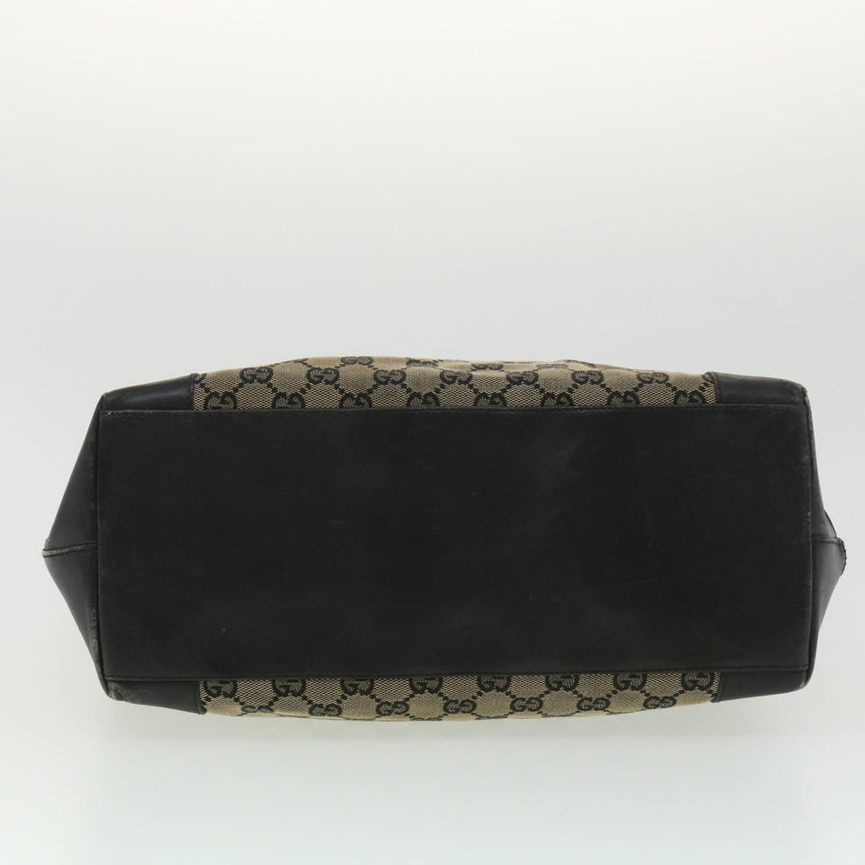Gucci GG Canvas Hand Bag Navy 1121 34050