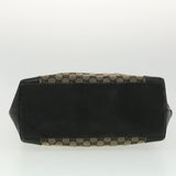 Gucci GG Canvas Hand Bag Navy 1121 34050