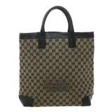 Gucci GG Canvas Hand Bag Navy 1121 34050